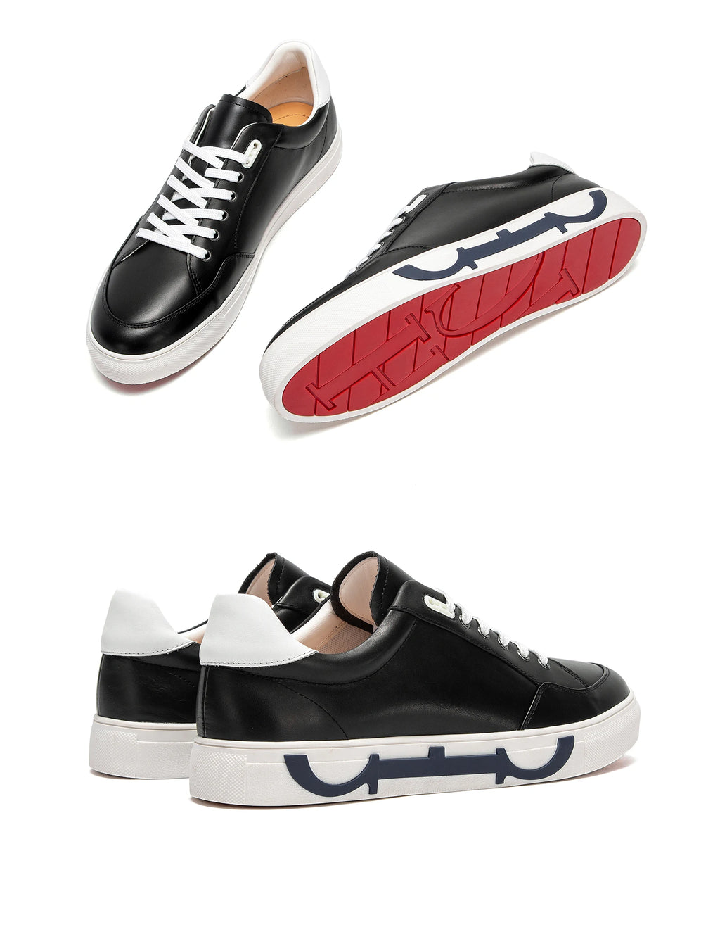 Men's Flat Shoes Anti Fur Retro Casual Shoes with Strap