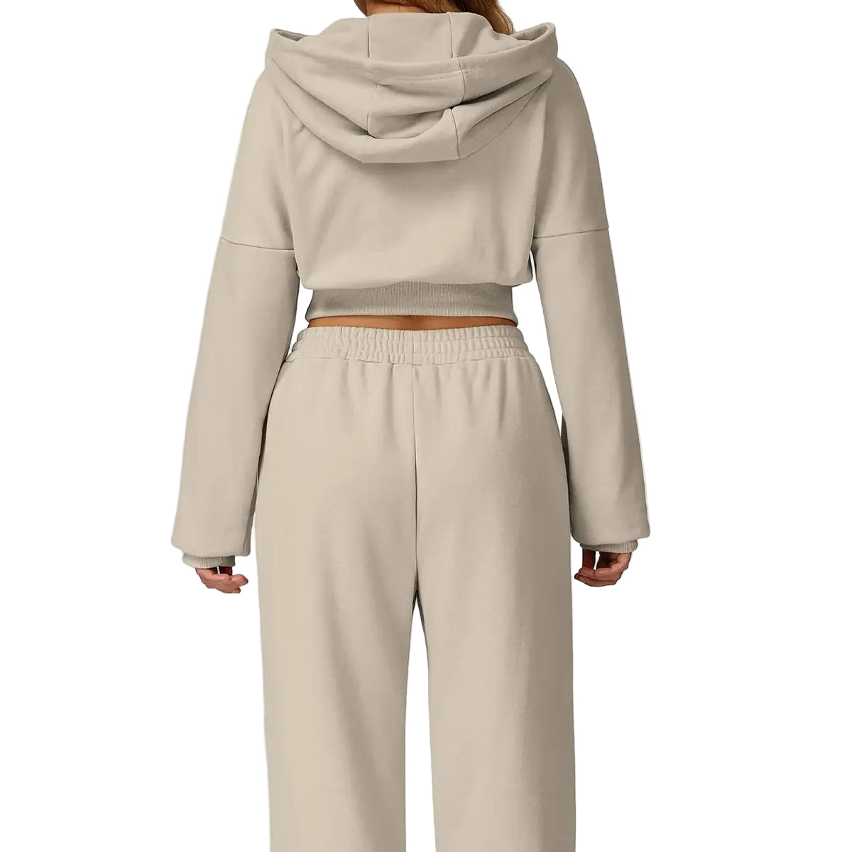 New Autumn Winter Hooded Sweatshirt Set 2PCS