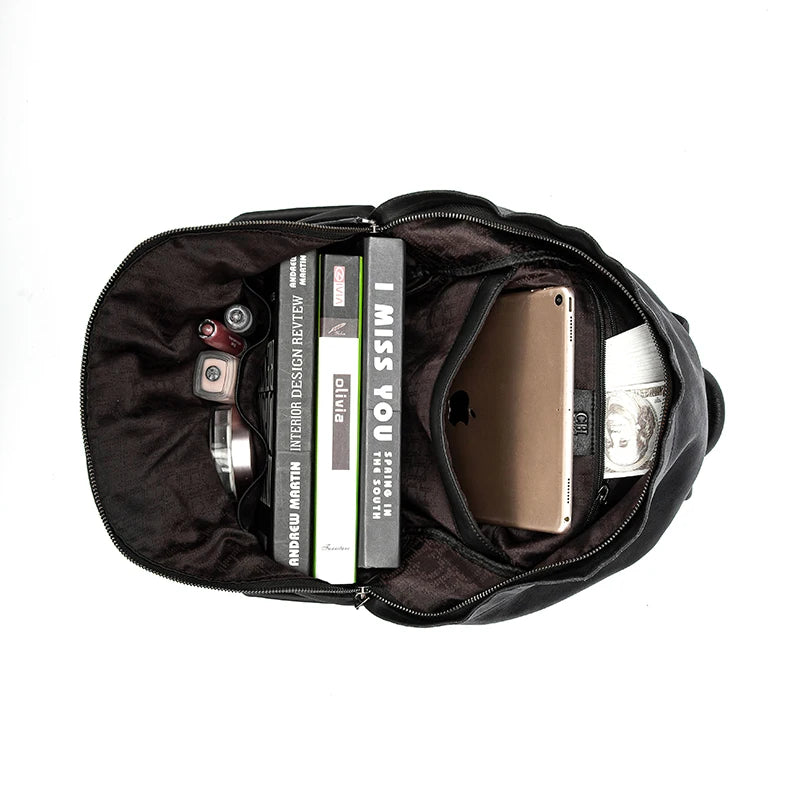 Women's Backpack Black Travel Bag College Student Travel Backpack