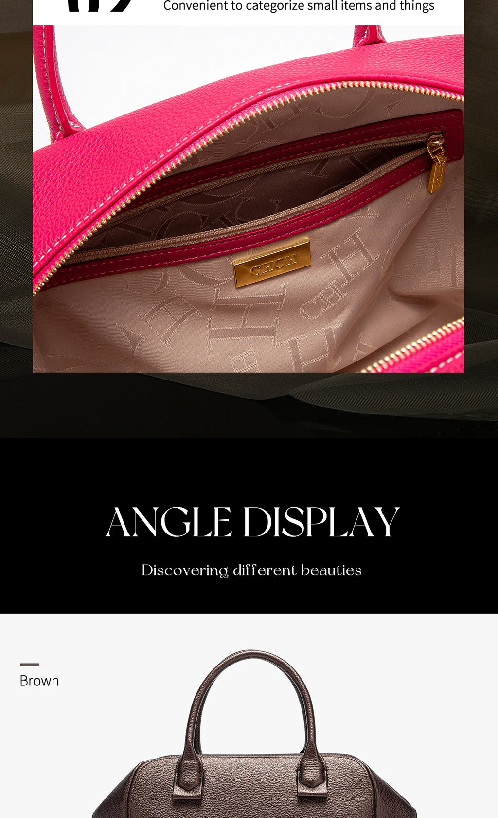 Women's Crossbody Bag Autumn Large Capacity Pillow Bag Hidden Blue Zipper Wide Shoulder Strap Travel Bag