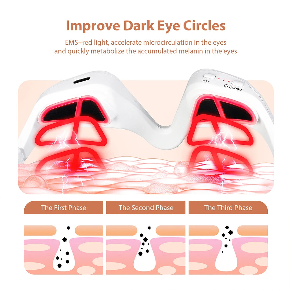 Foreverlily Eye Massager Glasses – Relieve Eye Fatigue & Under-Eye Strain