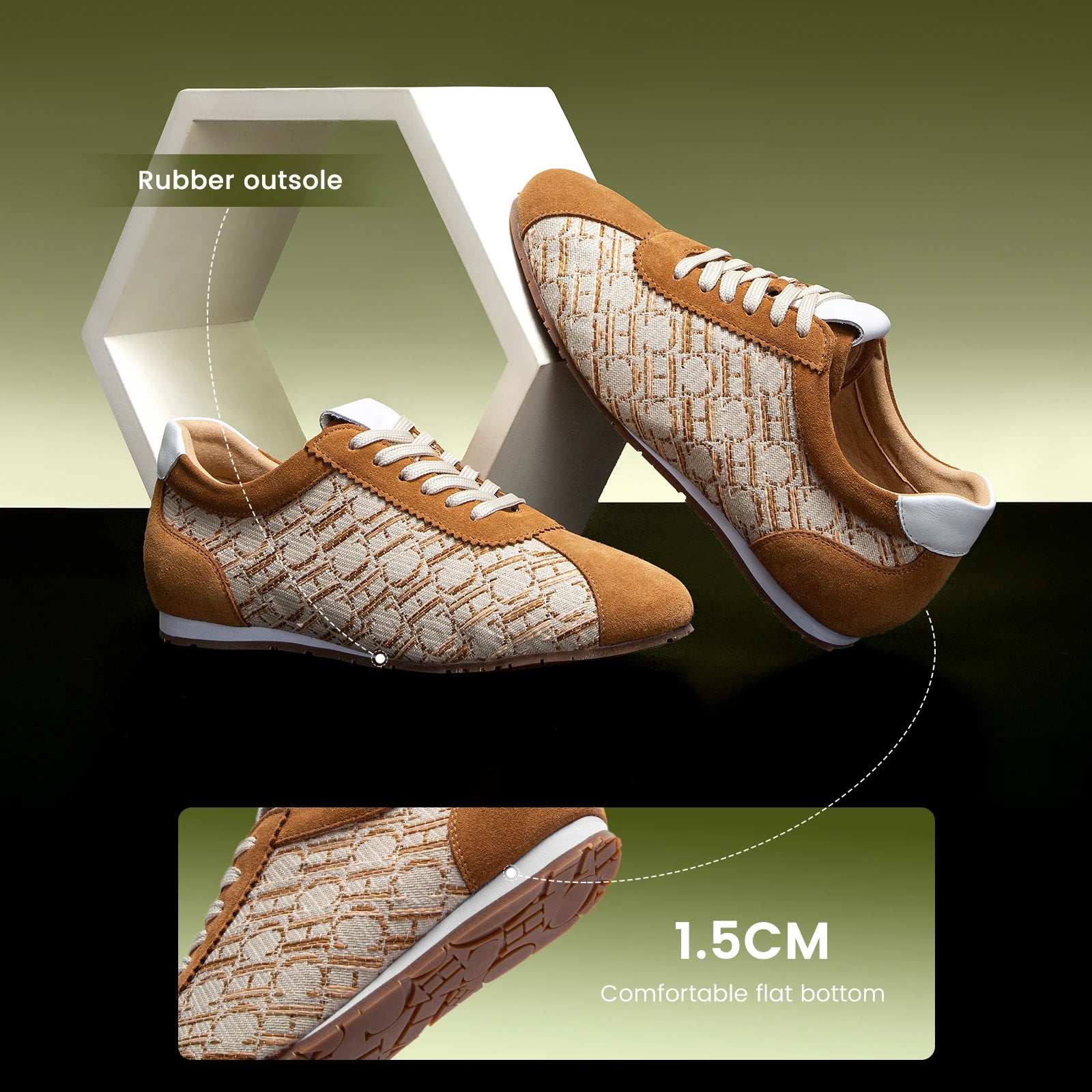 Women's Tennis Shoes Retro Splicing Design Lace up Shoes Comfortable Women's Walking Shoes