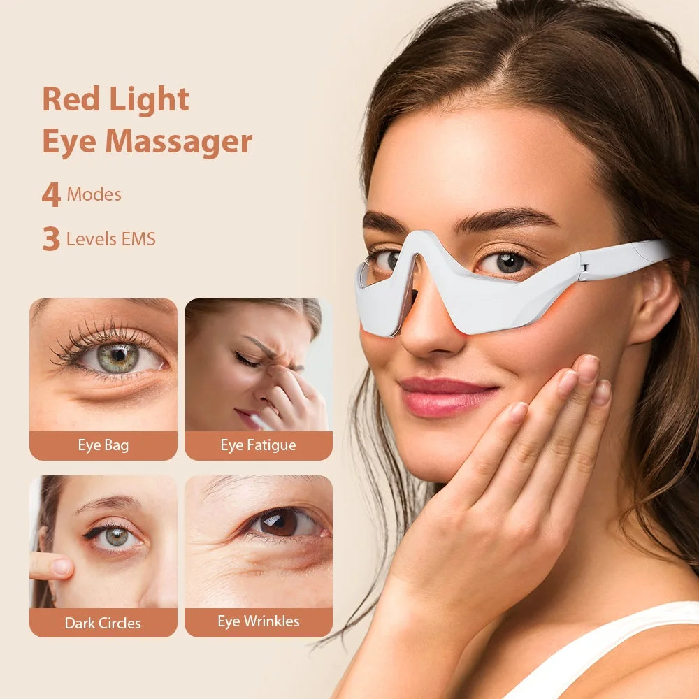 Foreverlily Eye Massager Glasses – Relieve Eye Fatigue & Under-Eye Strain