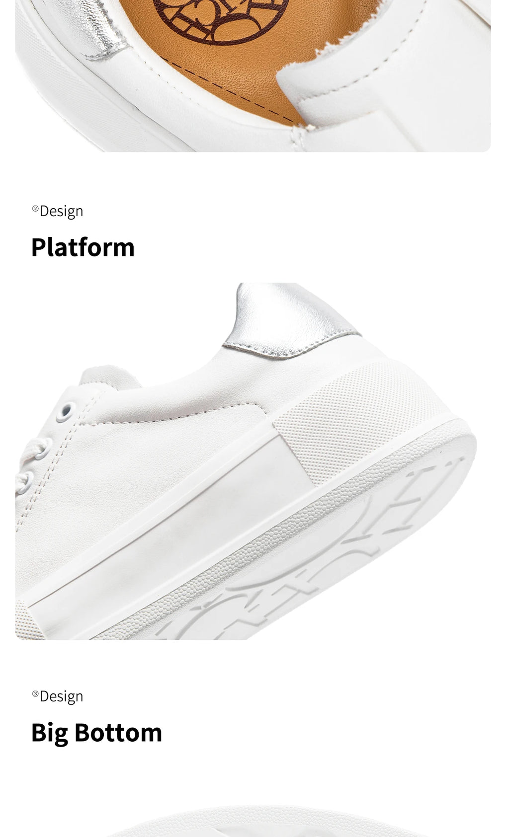 Women's Walking Shoes New Rice White Casual Flat Bottom Walking Shoes Bone Correction