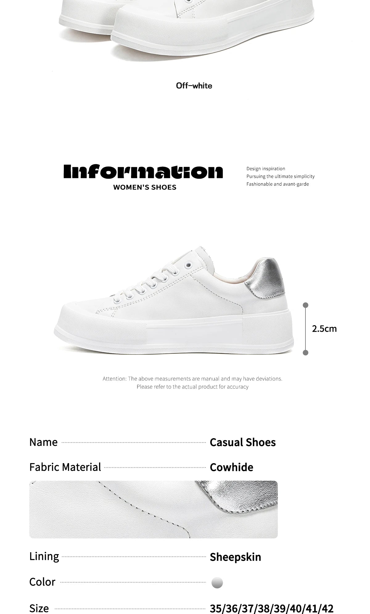 Women's Walking Shoes New Rice White Casual Flat Bottom Walking Shoes Bone Correction