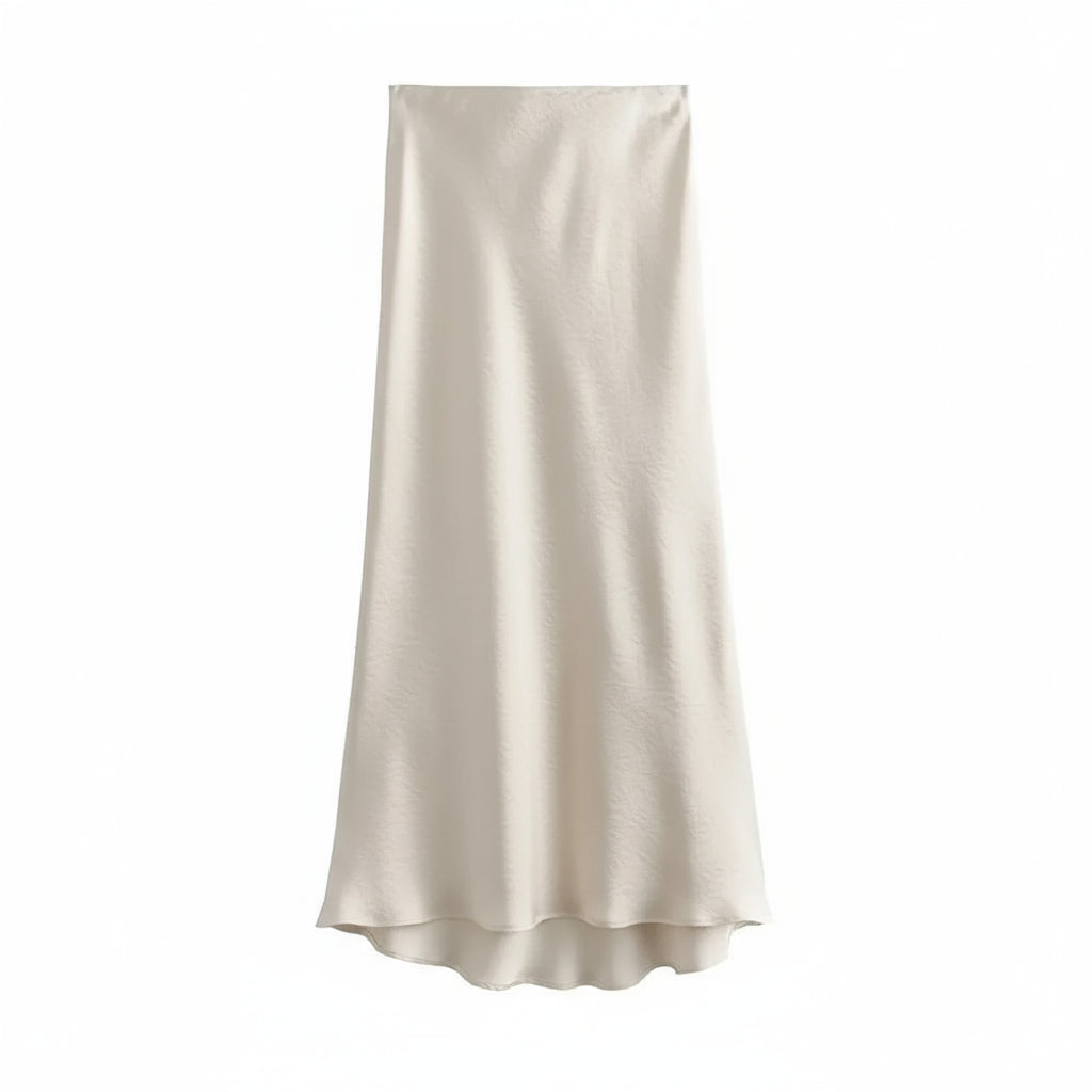 Women High Waist Long Skirts