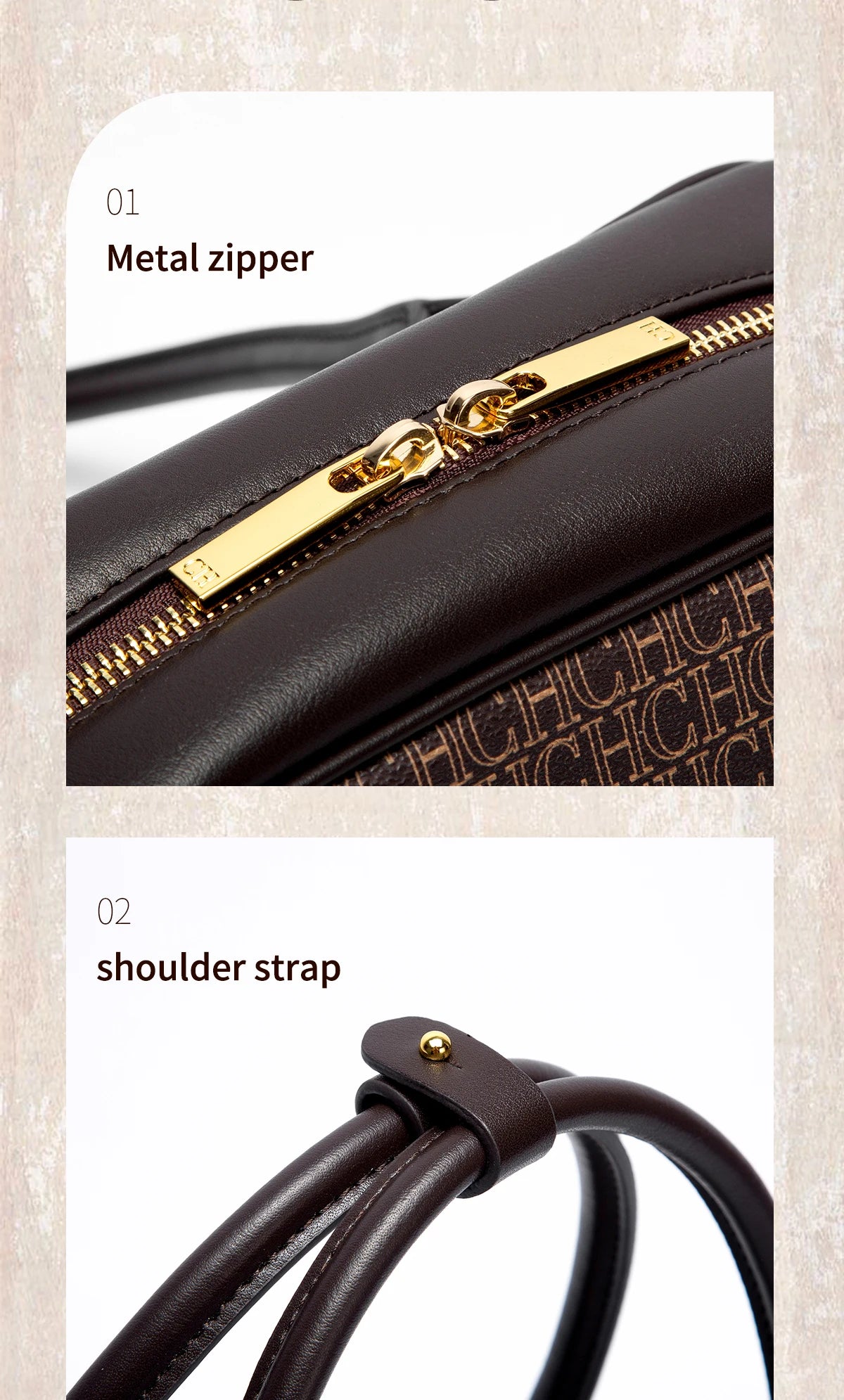 Women's Shoulder Bag Designer Shoulder Bag Women's High Top Handbag