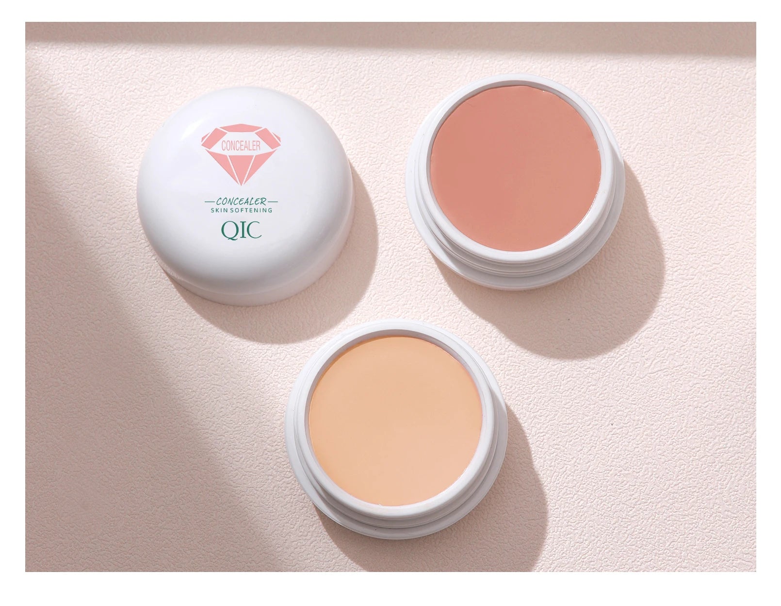 High-Coverage Concealer & Foundation – Anti-Dark Circle, Waterproof BB Cream