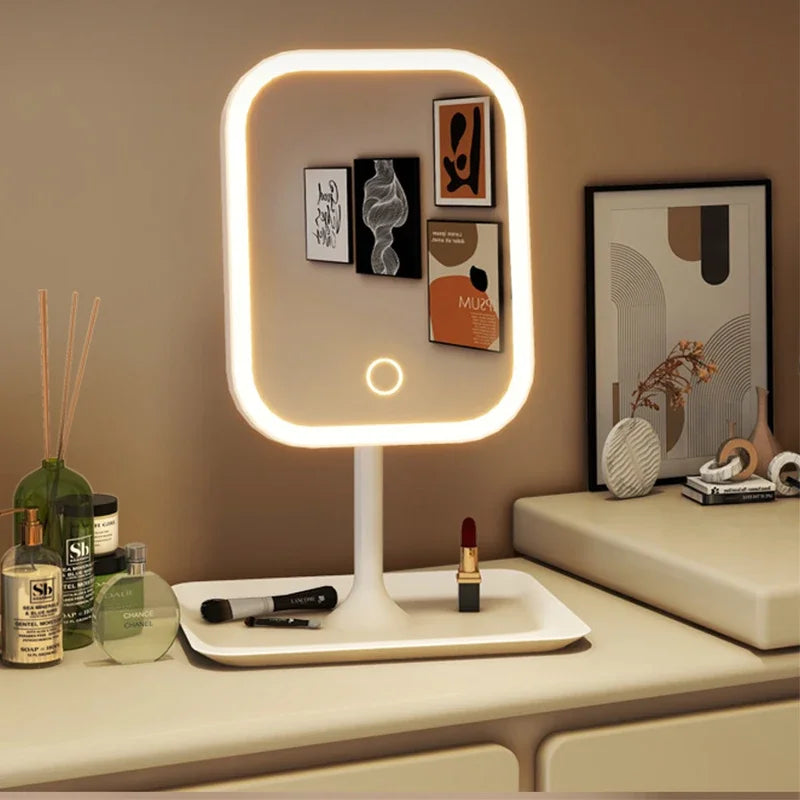 LED Vanity Mirror – 3 Colors, Touch Control, Modern Design