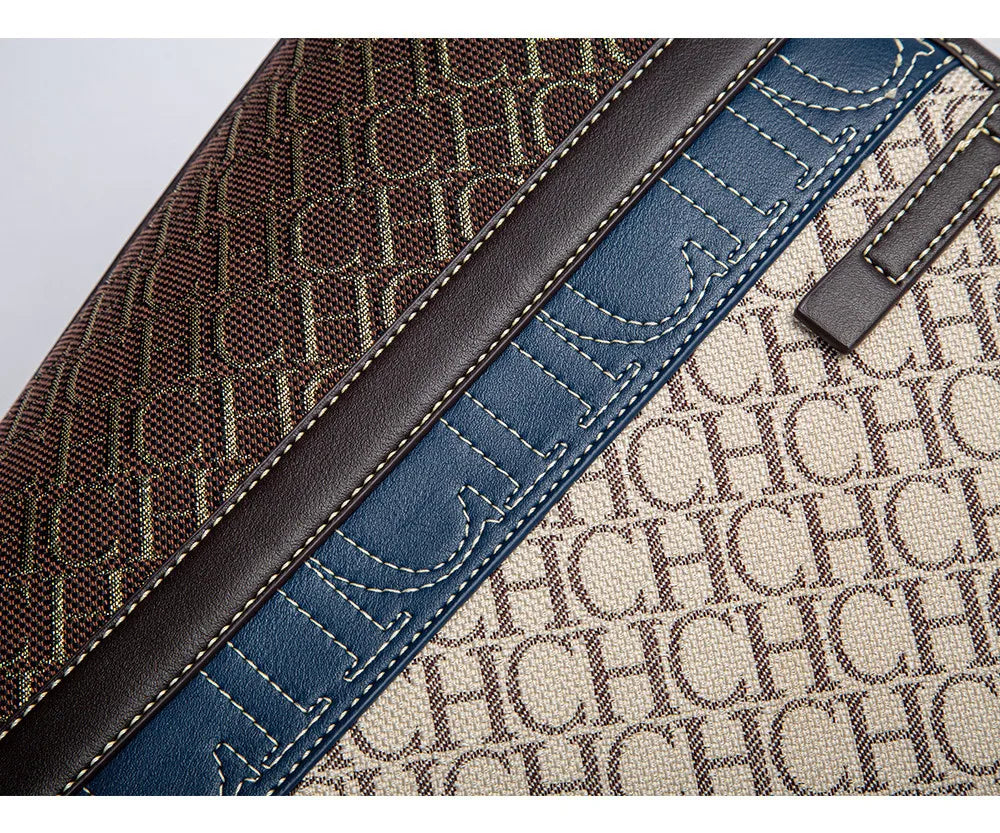 Women's Tote Bag New Fabric Splicing Handbag Large Capacity