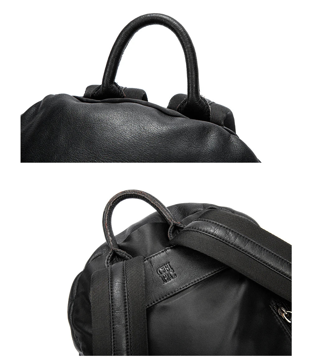 Women's Backpack Black Travel Bag College Student Travel Backpack