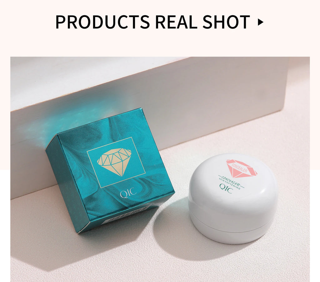 High-Coverage Concealer & Foundation – Anti-Dark Circle, Waterproof BB Cream