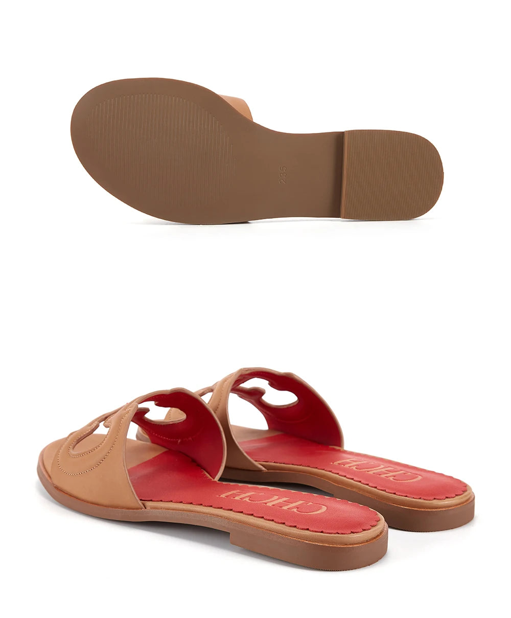 Women's Slippers Simple Black Flat Flat Women's Shoes Home Indoor Slippers