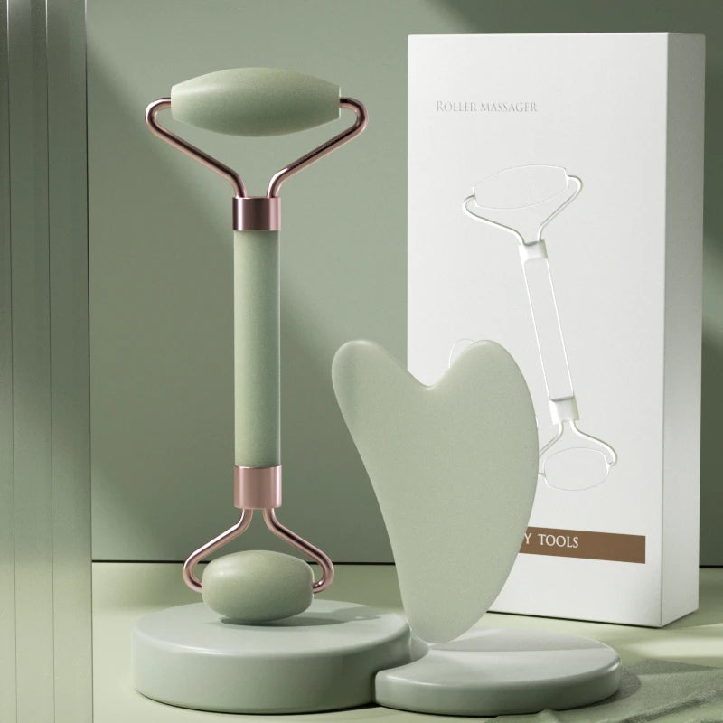 Resin Facial Massage Roller – For Face, Neck & Eyes, Muscle Relief & Skincare Tool