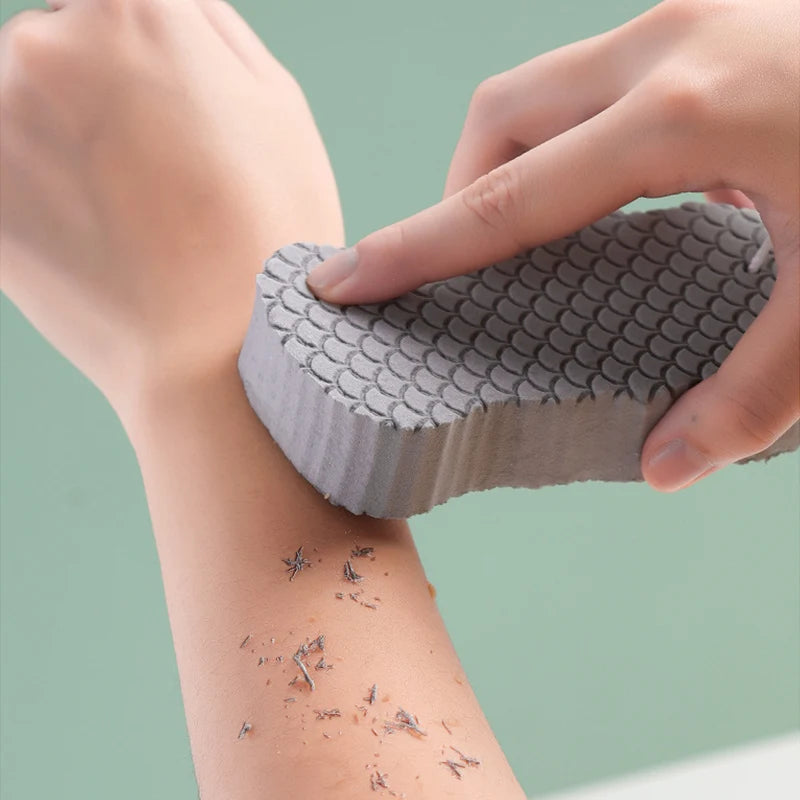 Soft Bath Sponge & Body Scrubber – Exfoliating Wisp Brush for Shower & Massage