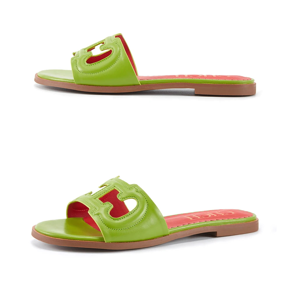 Women's Slippers Simple Black Flat Flat Women's Shoes Home Indoor Slippers