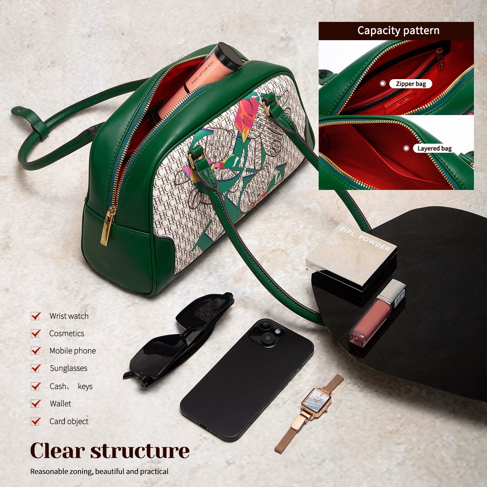 Women's Shoulder Bag Designer Shoulder Bag Women's High Top Handbag