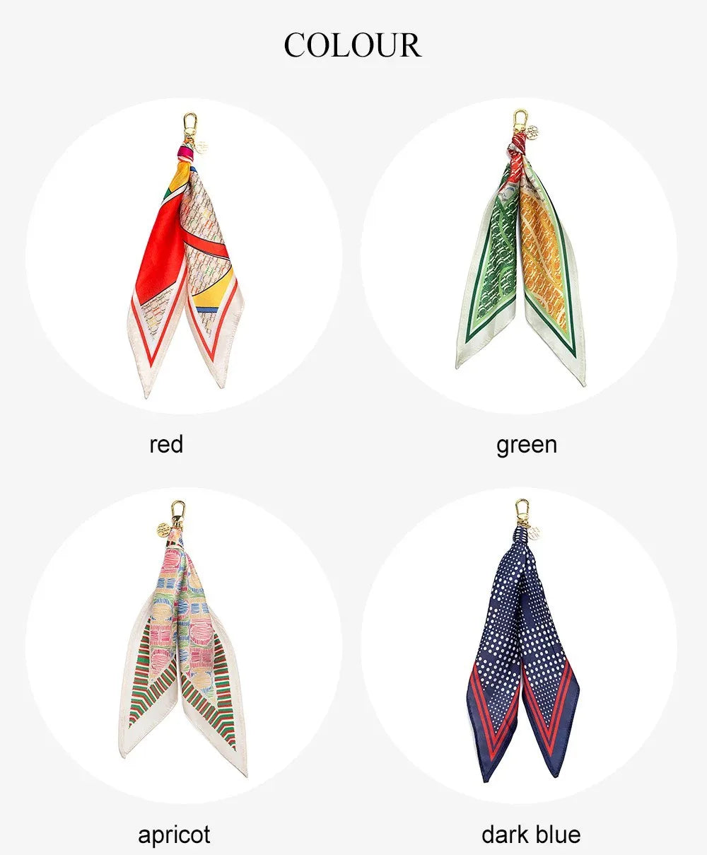 Women Scarf Accessories Temperament Pendant Luggage Accessories Fashion Women Street Luggage Accessories Luxury Brand