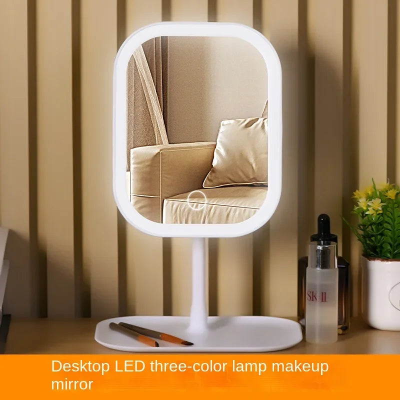 LED Vanity Mirror – 3 Colors, Touch Control, Modern Design