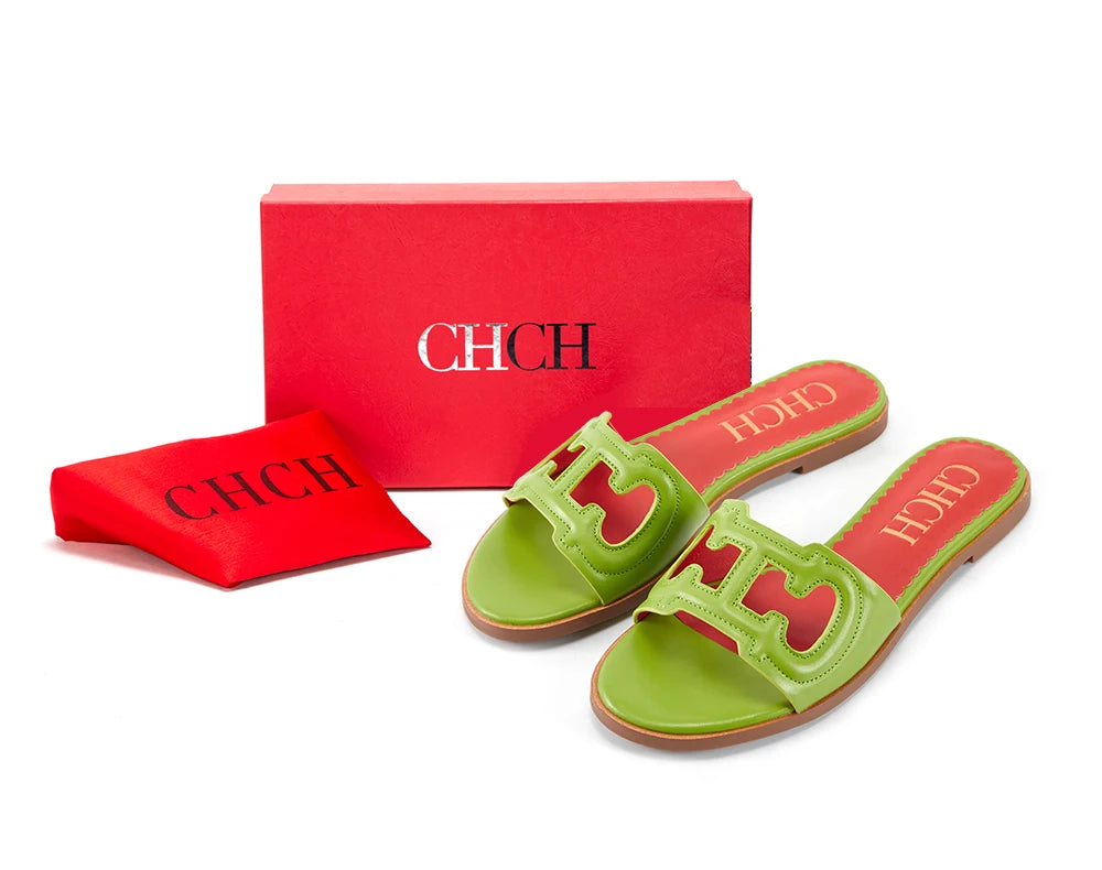 Women's Slippers Simple Black Flat Flat Women's Shoes Home Indoor Slippers