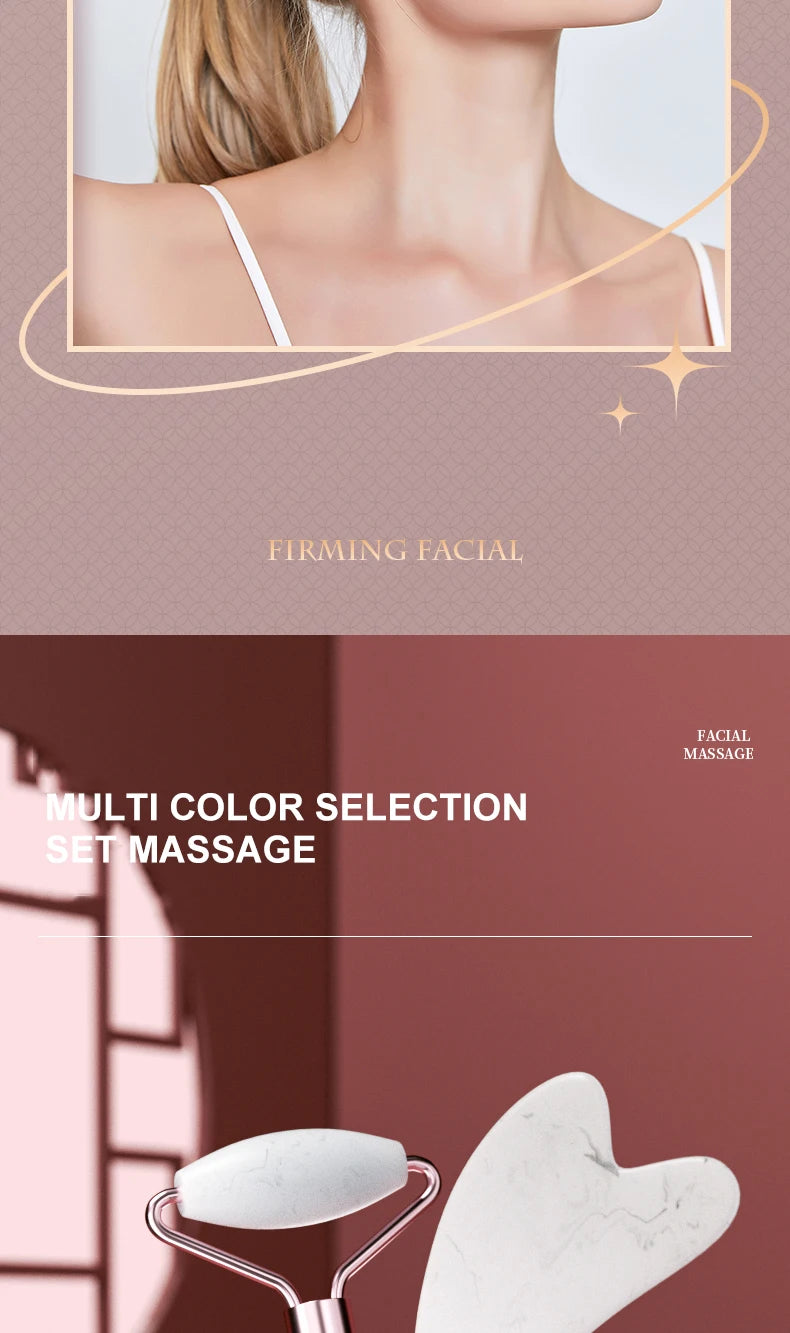 Resin Facial Massage Roller – For Face, Neck & Eyes, Muscle Relief & Skincare Tool