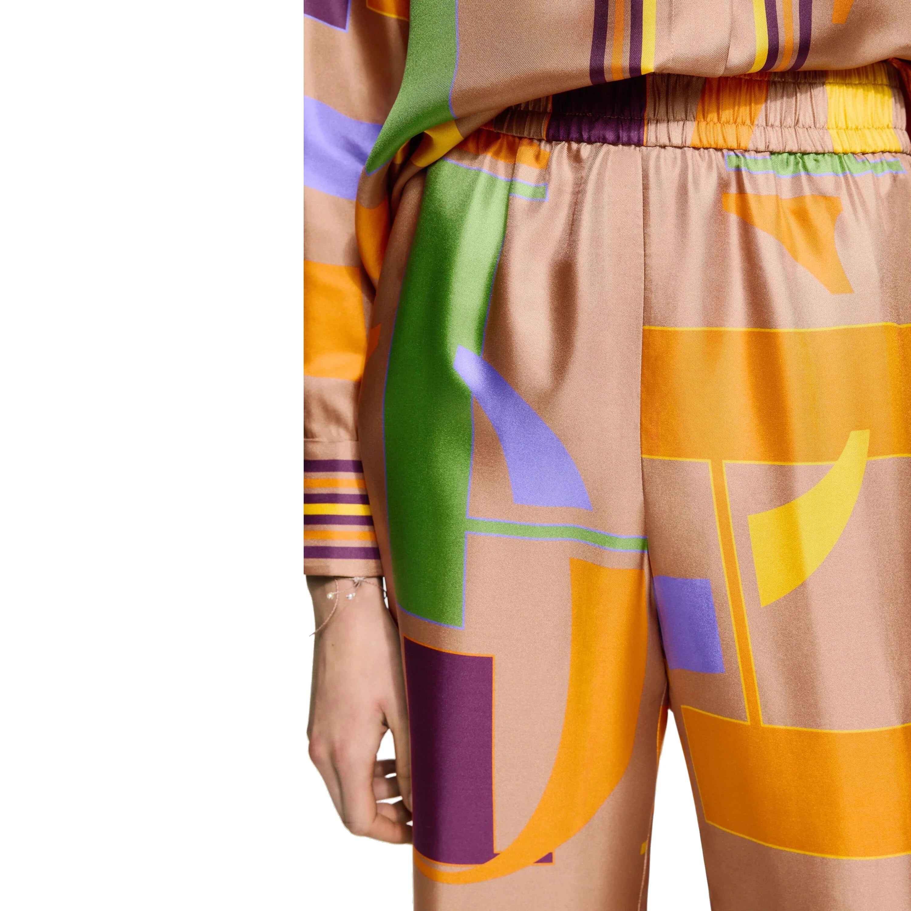 Women's Shirt Long Top Khaki Business Women's Set Casual Pants