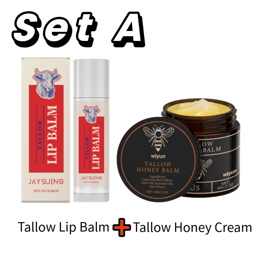 Tallow Honey Glow Cream – Hydrating & Firming Lotion for Face & Body