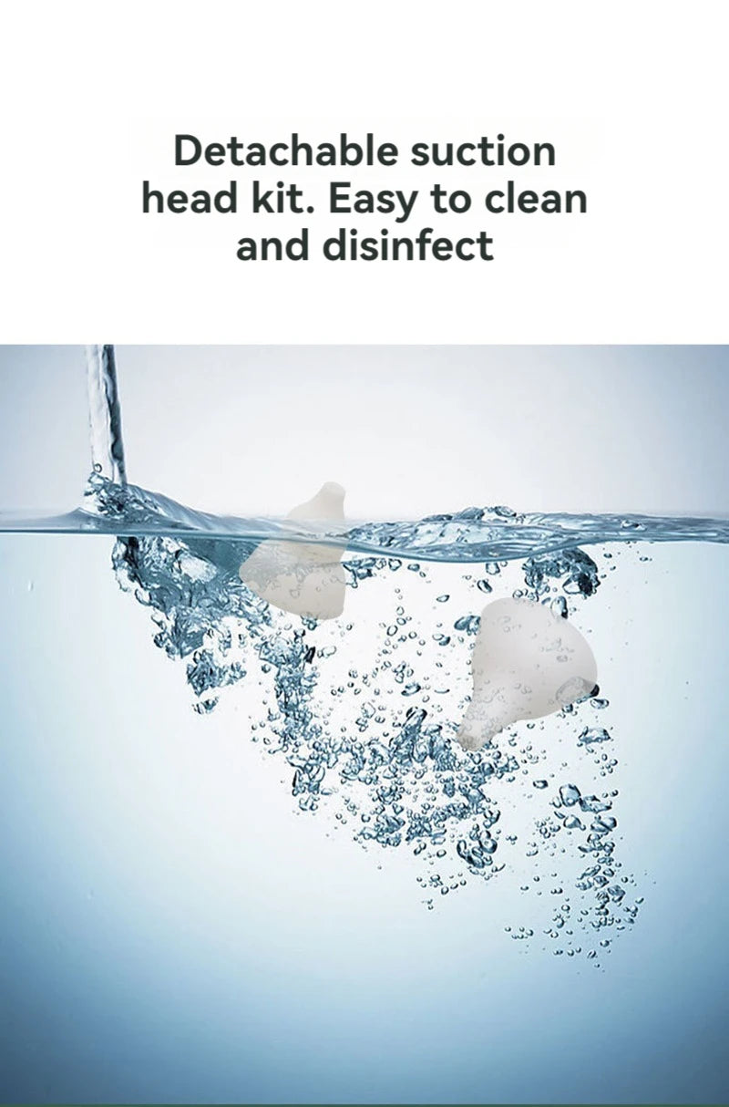 Electric Baby Nasal Aspirator – Rechargeable, Gently Clears Congestion for Newborns