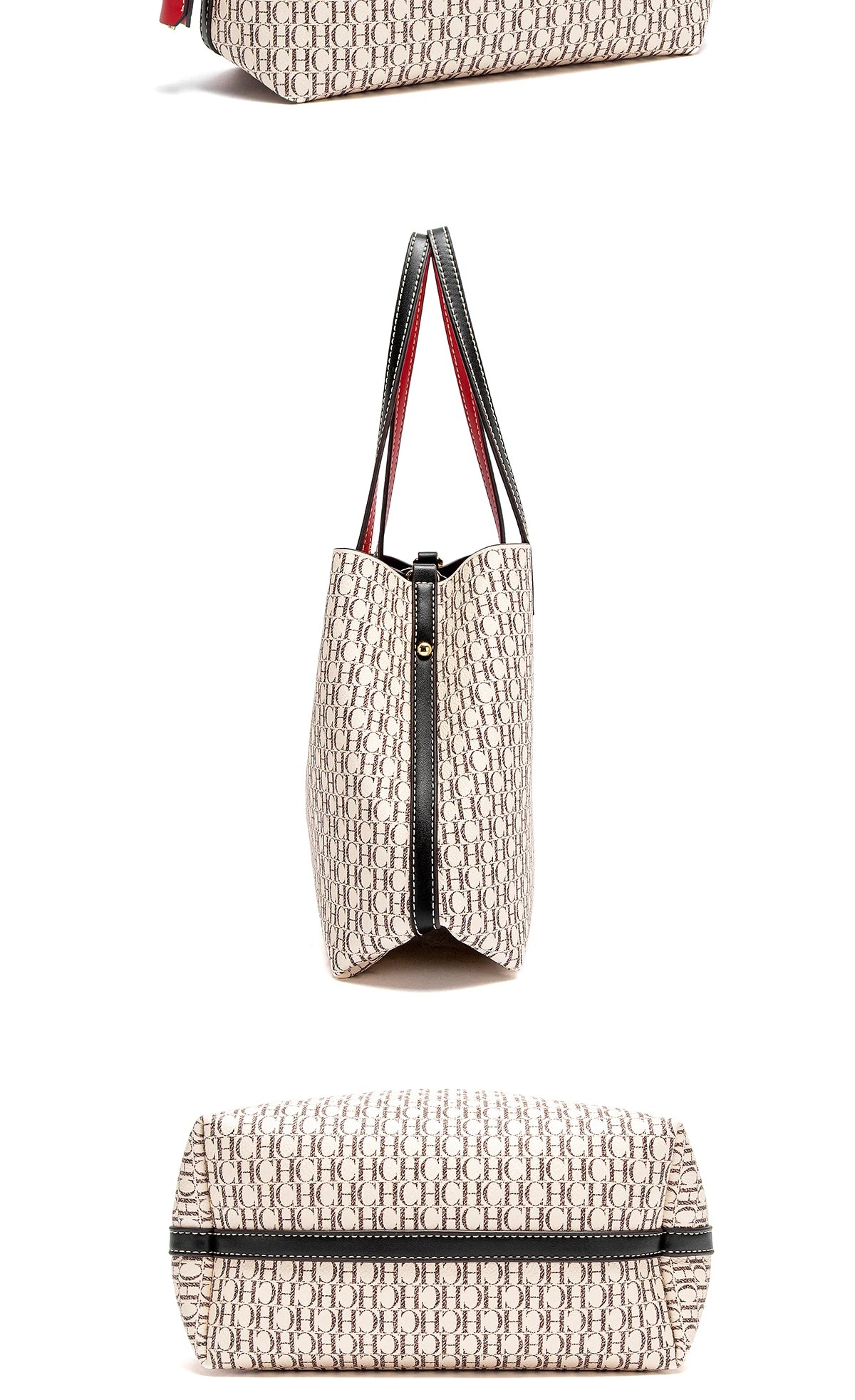 Women's Tote Bag New Solid Color Simple Handbag Large Capacity Mother Child Shopping Bag Wallet