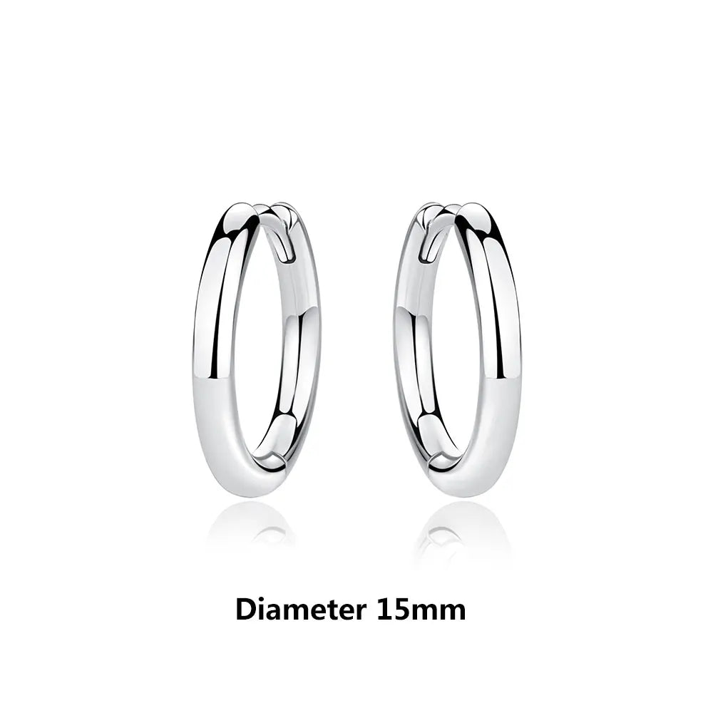 925 Sterling Silver Earrings – Stud & Hoop Set with Crystal, Heart, Crown, Bee & Infinity Designs