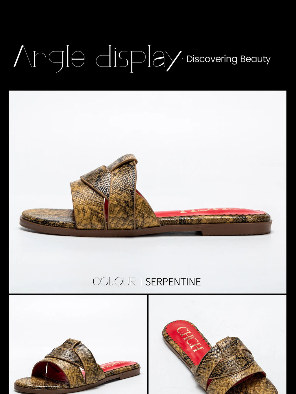 Women's Slippers Simple Cross Belt Design Beach Shoes