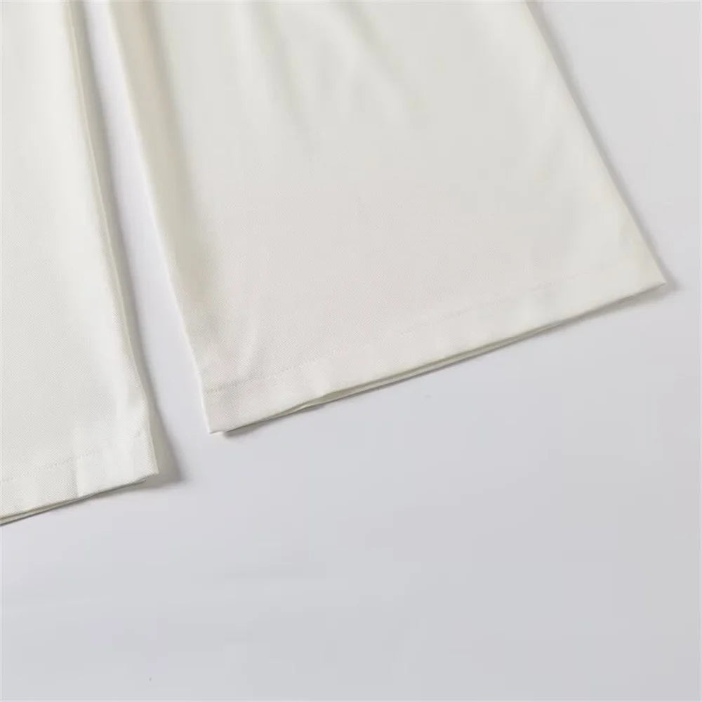 Women's versatile belt decoration long sleeved suit jacket new fashionable high waisted pleated pants casual pants