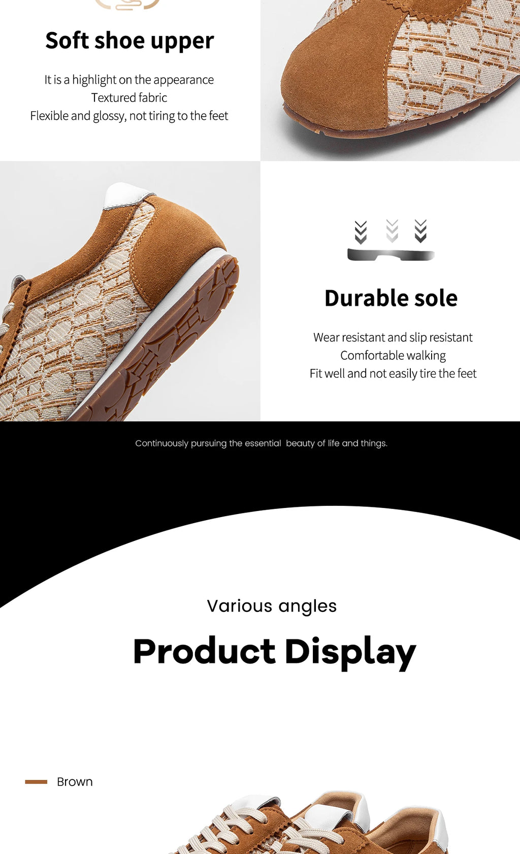 Women's Tennis Shoes Retro Splicing Design Lace up Shoes Comfortable Women's Walking Shoes