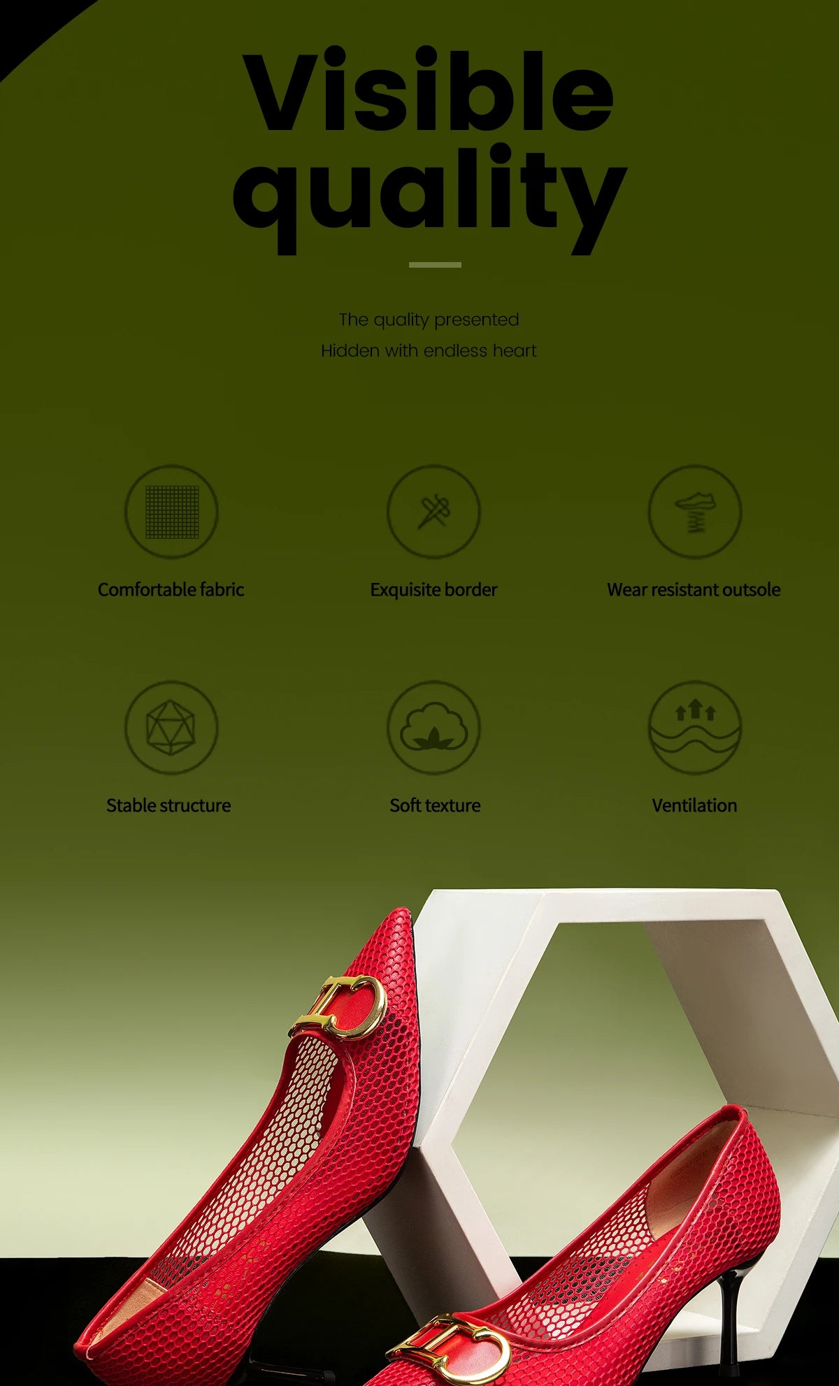 Women's High Heels New Hollow Business Women's Shoes 7cm Red Evening Shoes