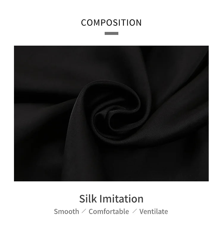 Women’s Satin Pajama Set – 2-Piece Button-Down Top & Shorts Sleepwear