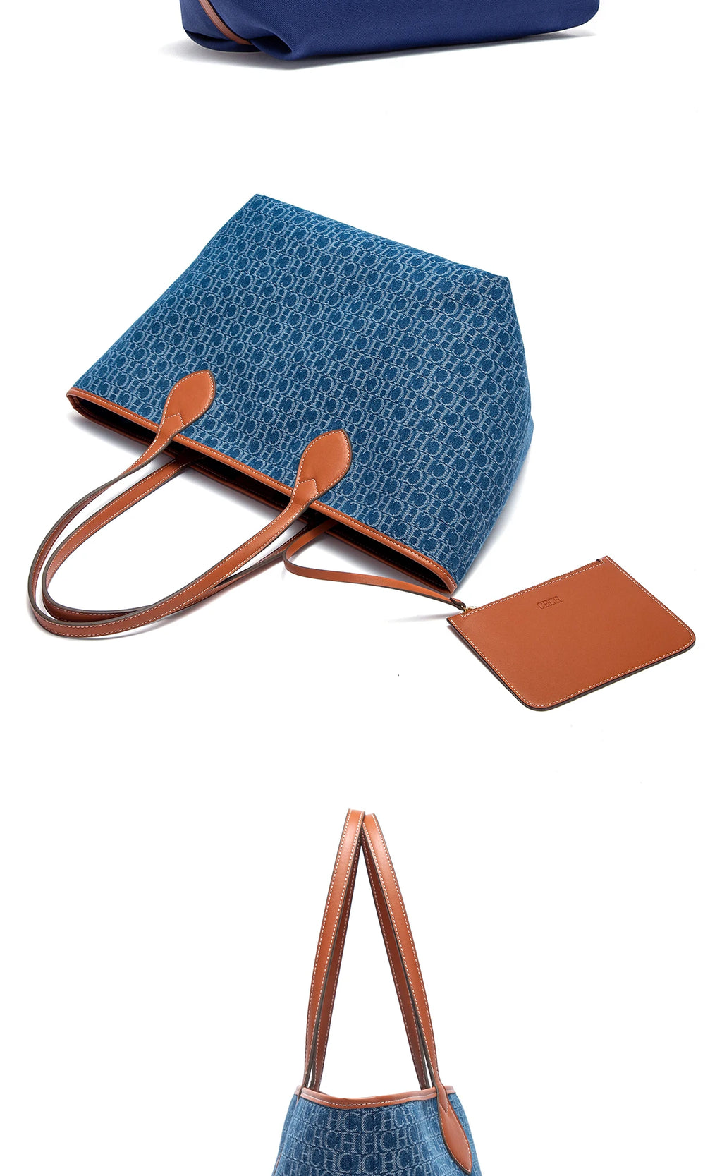 Women's Tote Bag Simple Double sided Available Mother and Child Large Capacity Casual Handbag