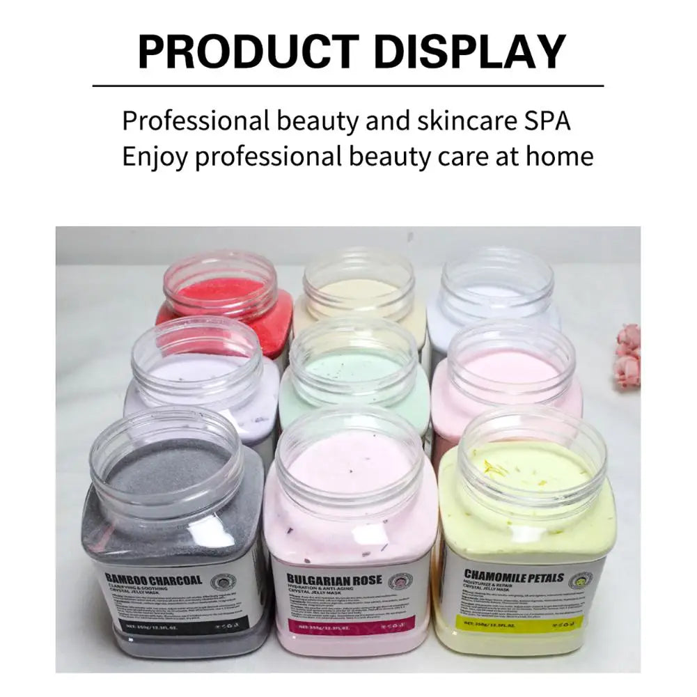 Professional Rose Jelly Face Mask for Hydration, Nourishment, and Skin Care, Gel Peel-Off Mask