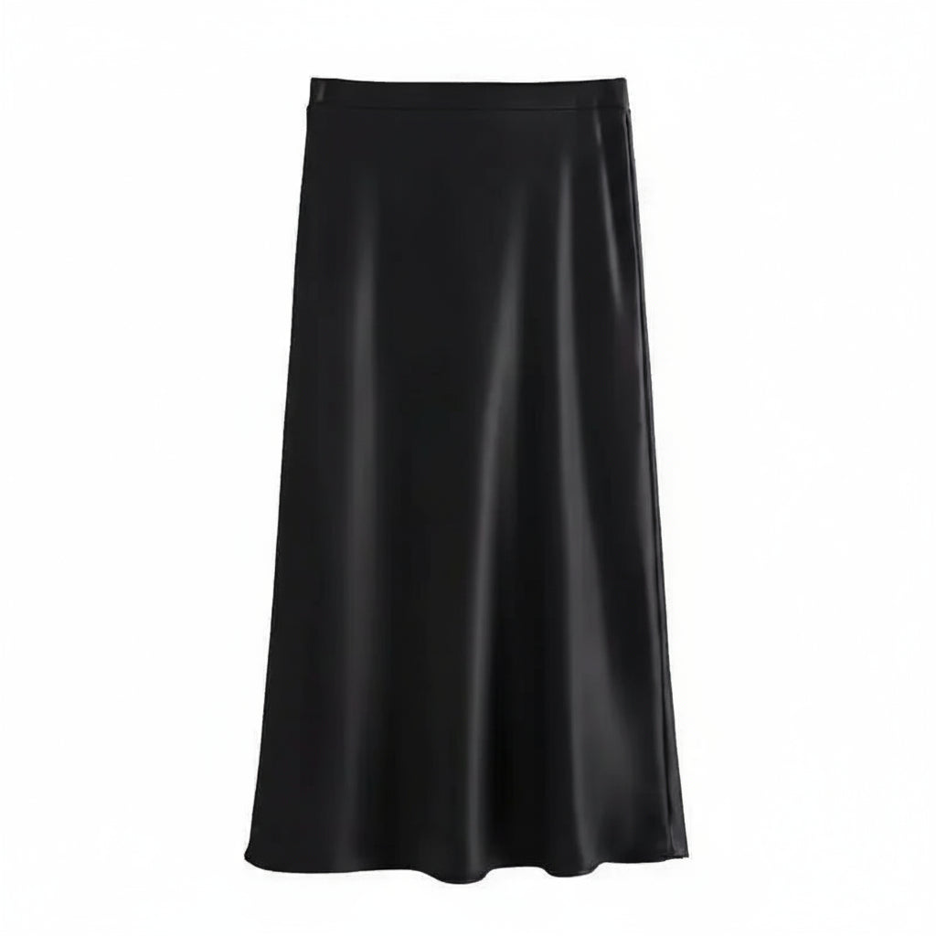Women High Waist Long Skirts