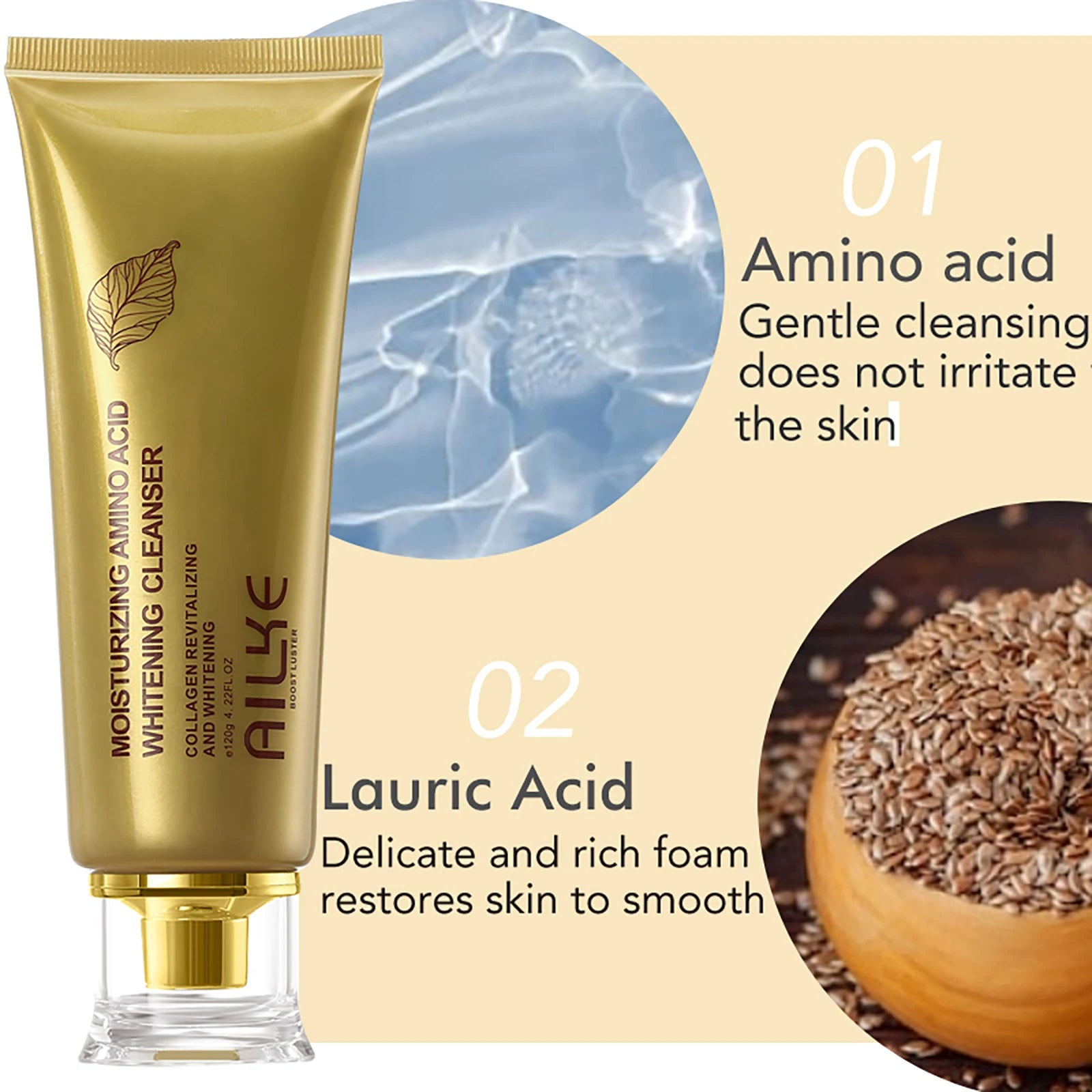 AILKE Whitening Skin Care Set to Reduce Wrinkles, Dark Spots, and Even Skin Tone for Women