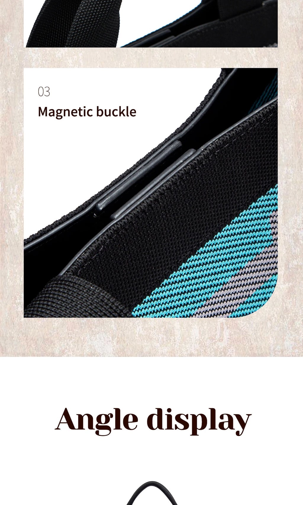 Women's Tote Bag New Letter Eco friendly Large Capacity Handbag Mommy Shopping Bag 42 * 12 * 31cm