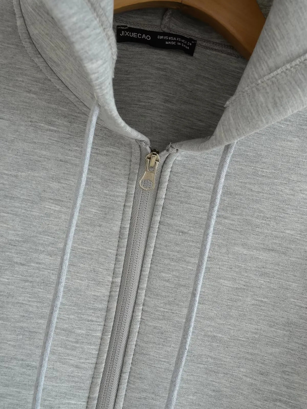 Women’s Winter Zipper Hoodie – Oversized High Street Coat with Double Pockets