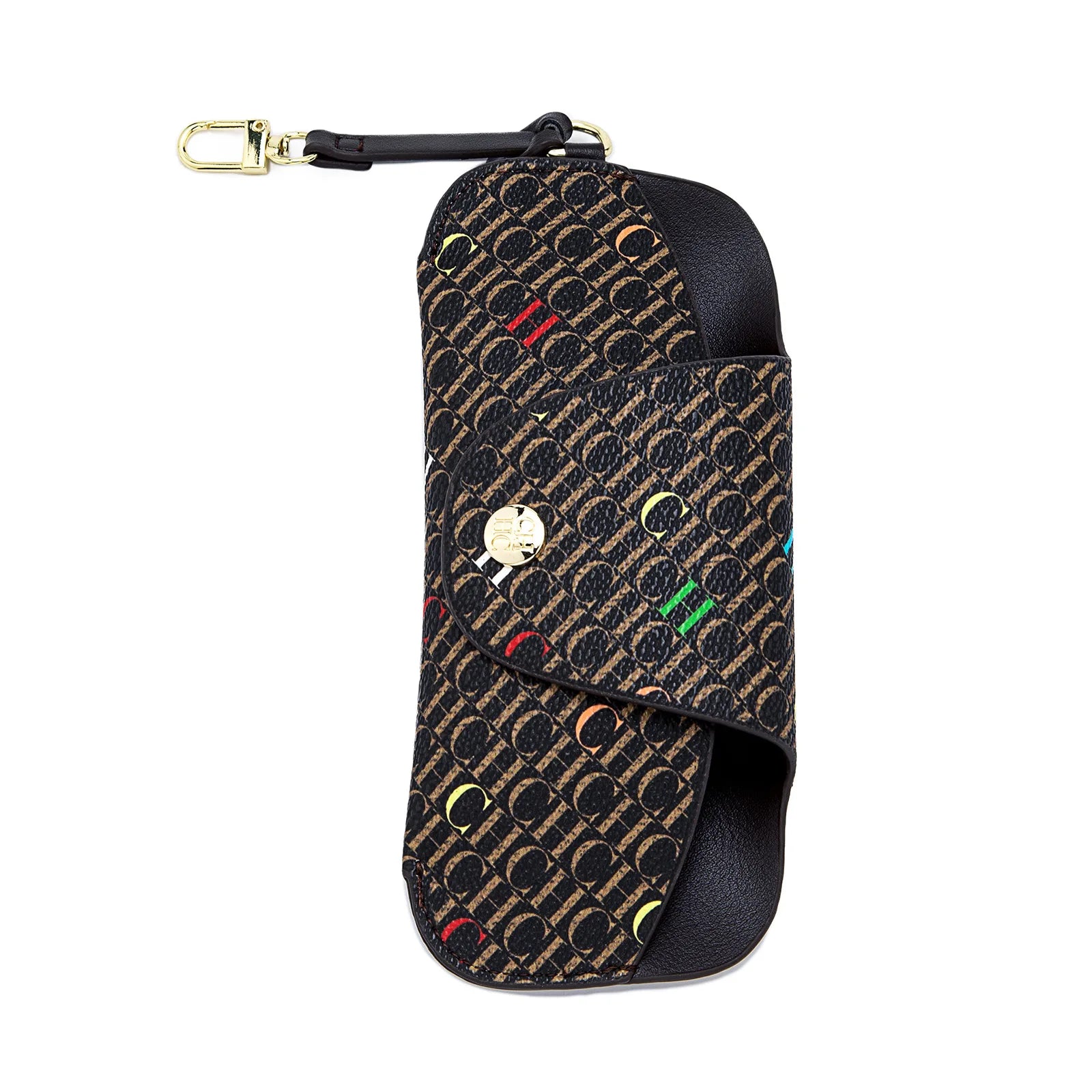 Snap Button Glasses Storage Bag Niche Brand New Portable Anti-Drop Anti-Crush Sunglasses