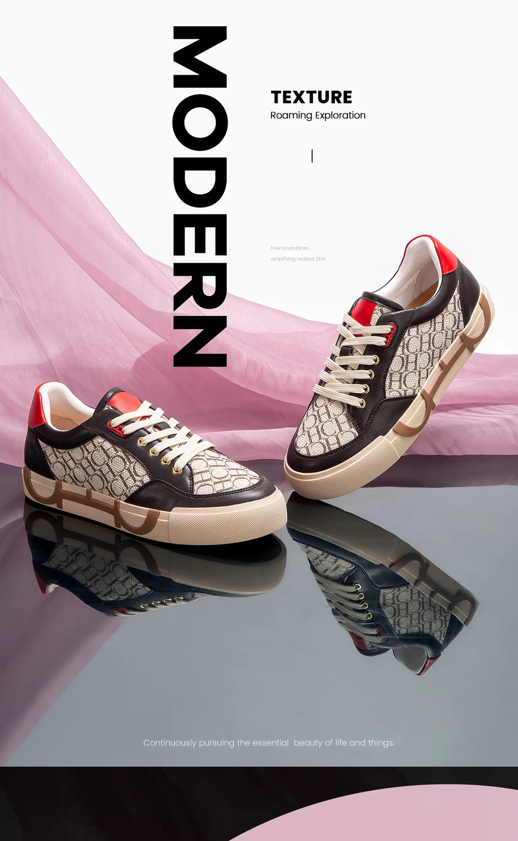 Women's Walking Shoes New Splicing Design Casual Shoes Skeleton Correction