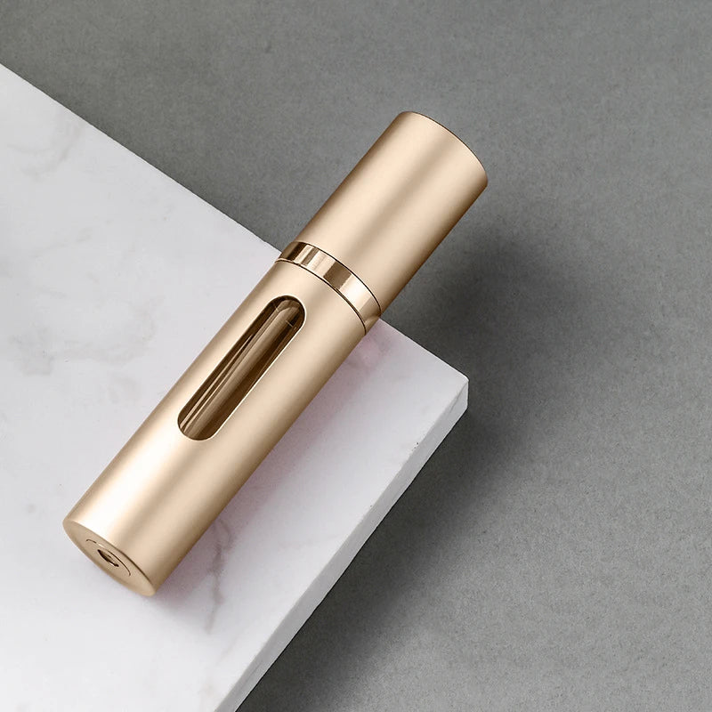 5ml Mini Refillable Perfume Spray Bottle – Portable Glass Atomizer for Travel