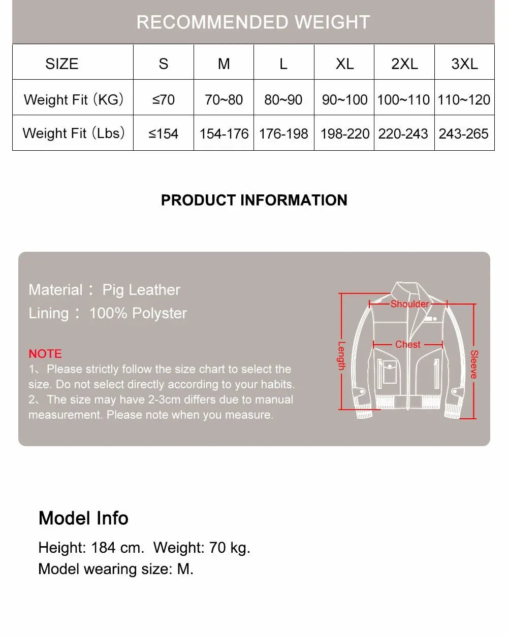 FLAVOR Men's Real Pigskin Leather Bomber Casual Jacket Stand Collar Leather Coat