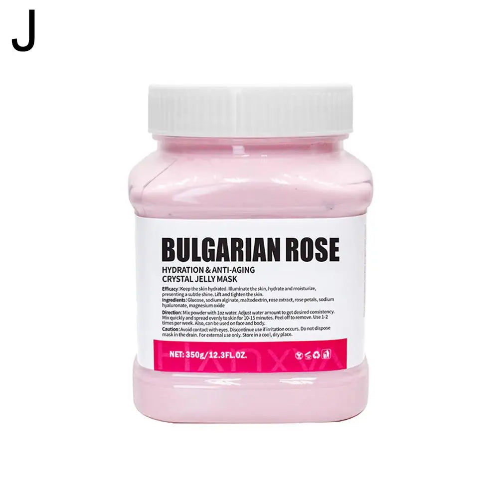 Professional Rose Jelly Face Mask for Hydration, Nourishment, and Skin Care, Gel Peel-Off Mask