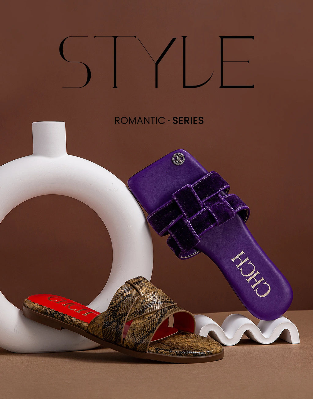 Women's Slippers Simple Cross Belt Design Beach Shoes