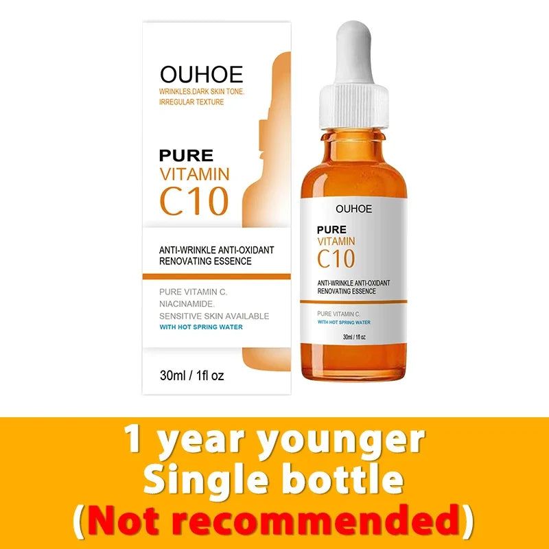 Vitamin C Serum for Wrinkle Reduction, Firming, Brightening, and Anti-Aging Skin Care