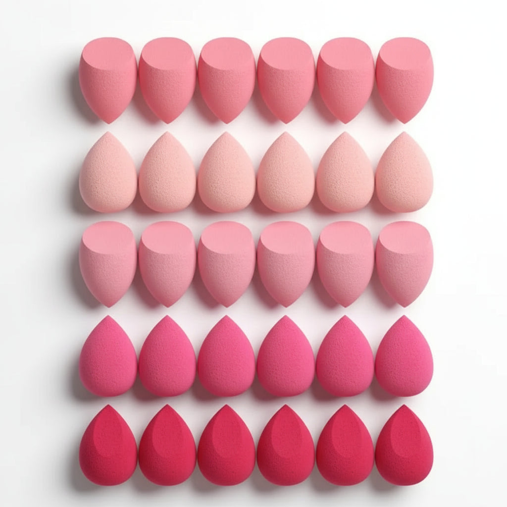 4/7/18-Piece Makeup Sponge Set – Dual-Use Beauty Blenders for Liquid, BB Cream & Powder