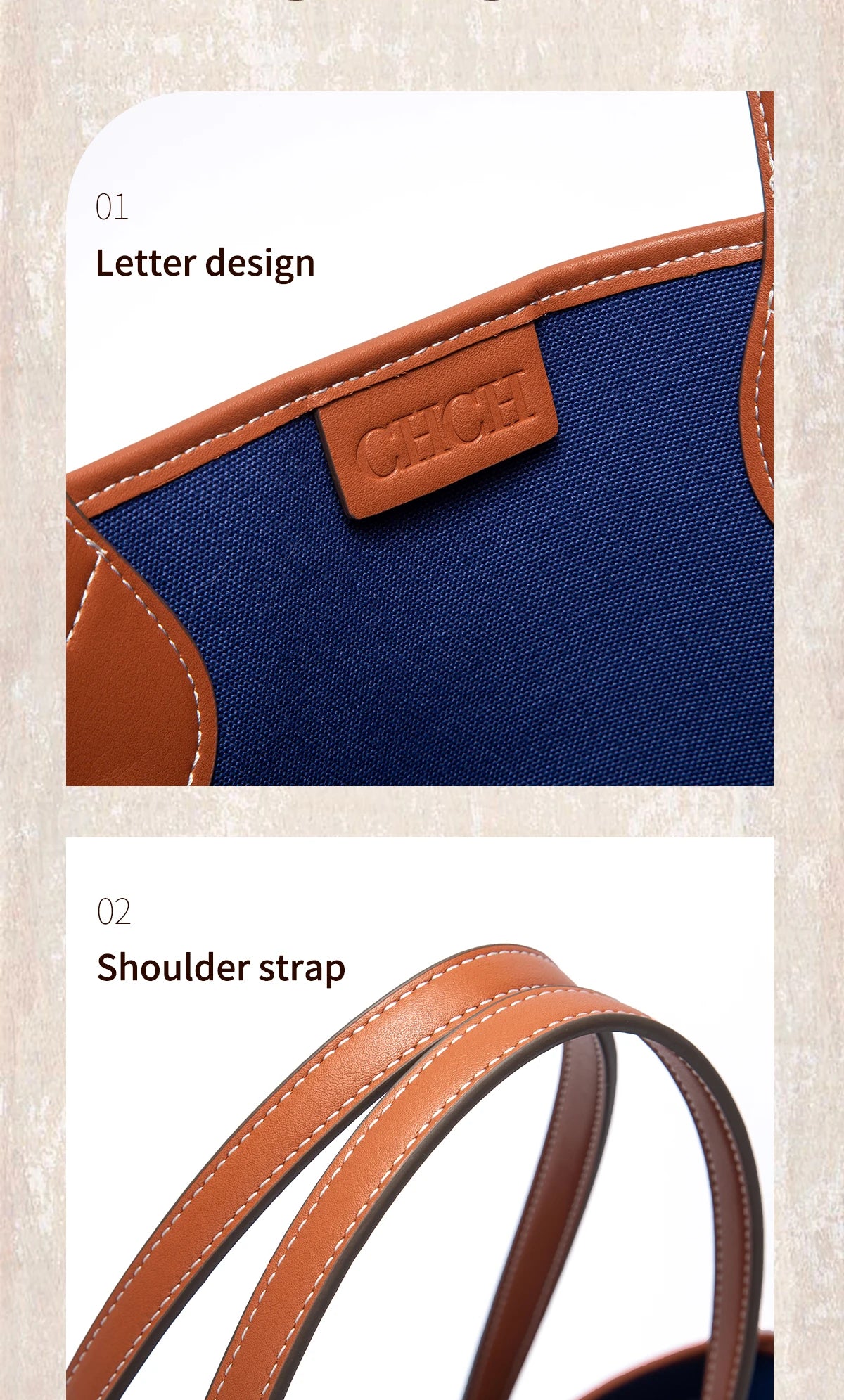 Women's Tote Bag Simple Double sided Available Mother and Child Large Capacity Casual Handbag